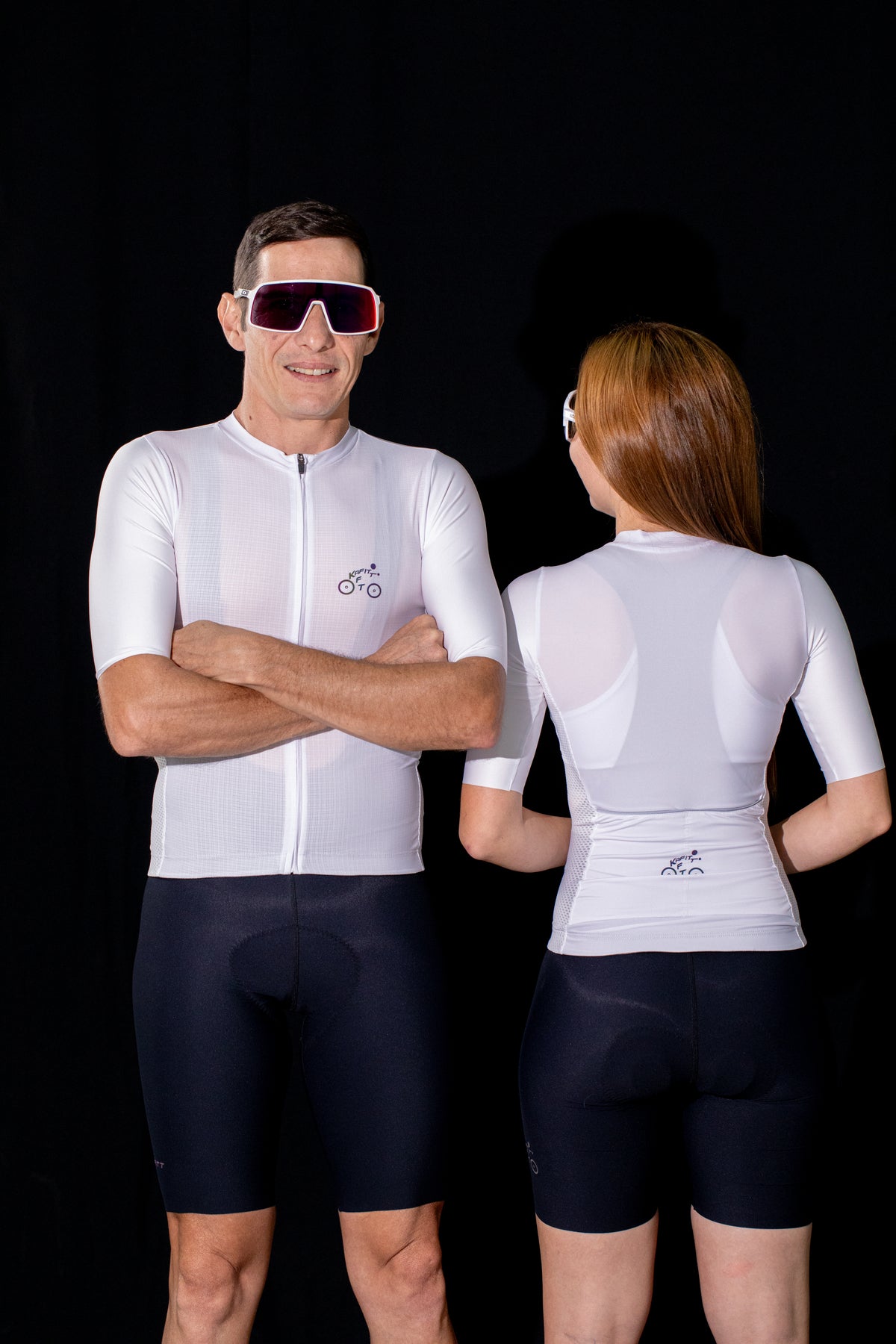 JERSEY CLÁSICO MC BLANCO LOGO TORNASOL HOMBRE