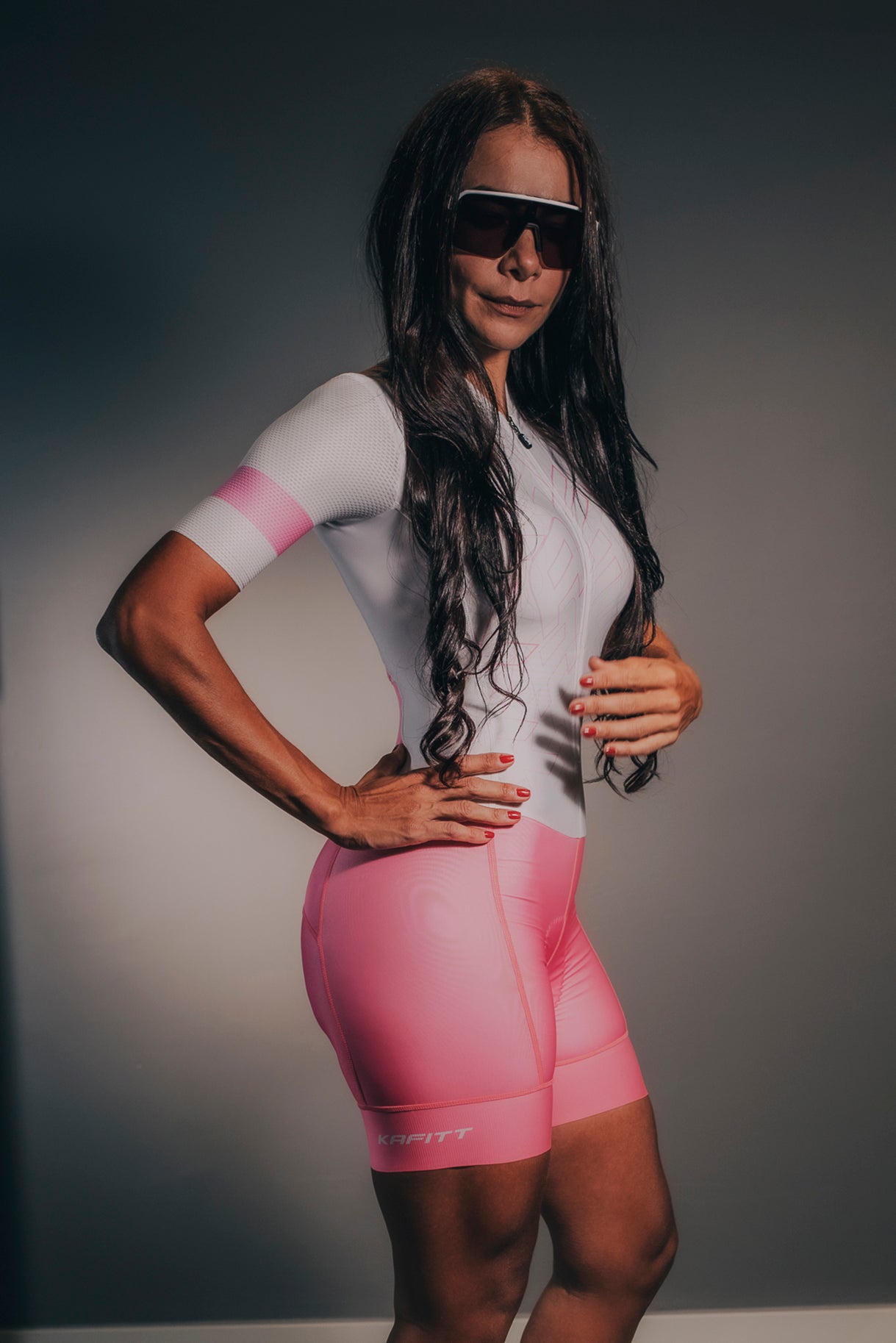 ENTERIZO DE CICLISMO MC MORPHO FUCSIA
