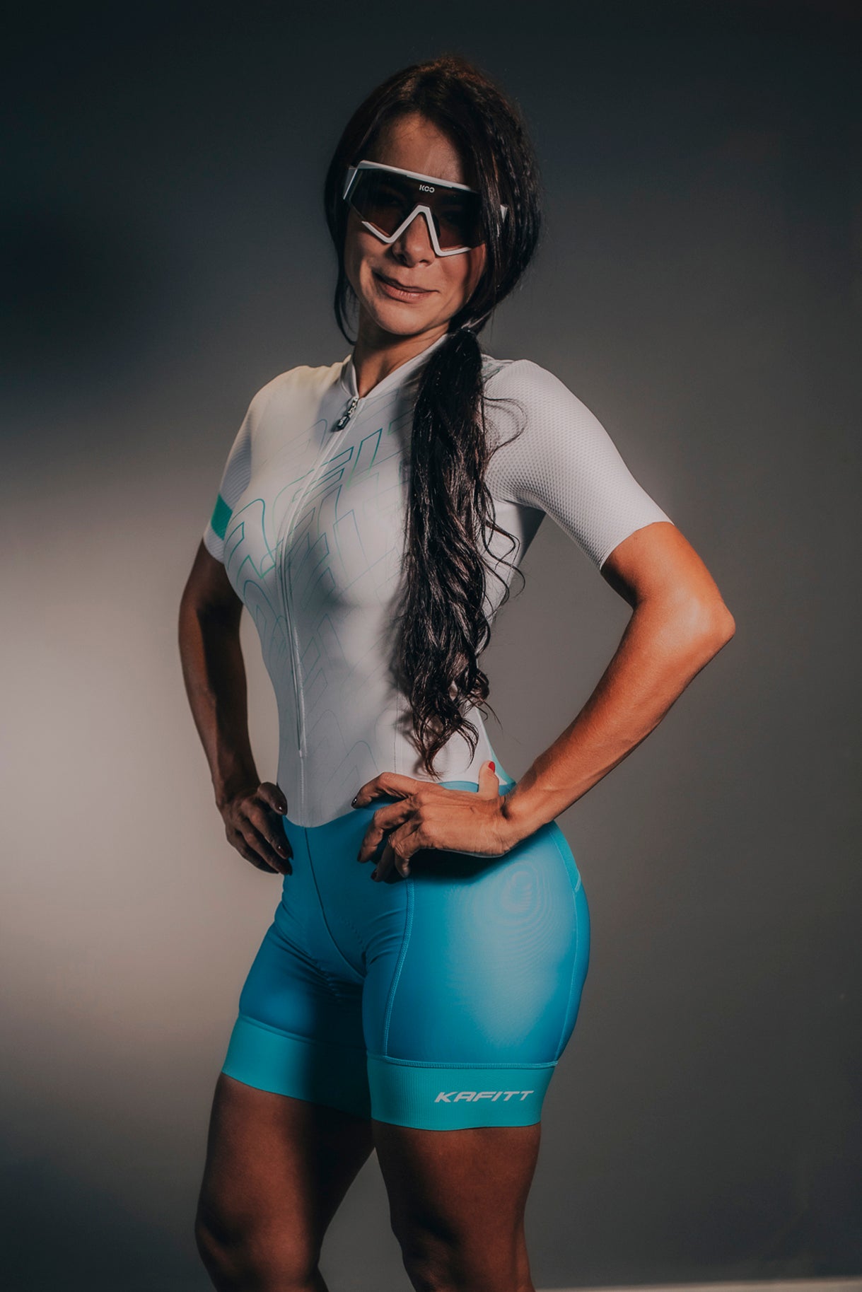 ENTERIZO DE CICLISMO MC MORPHO VERDE