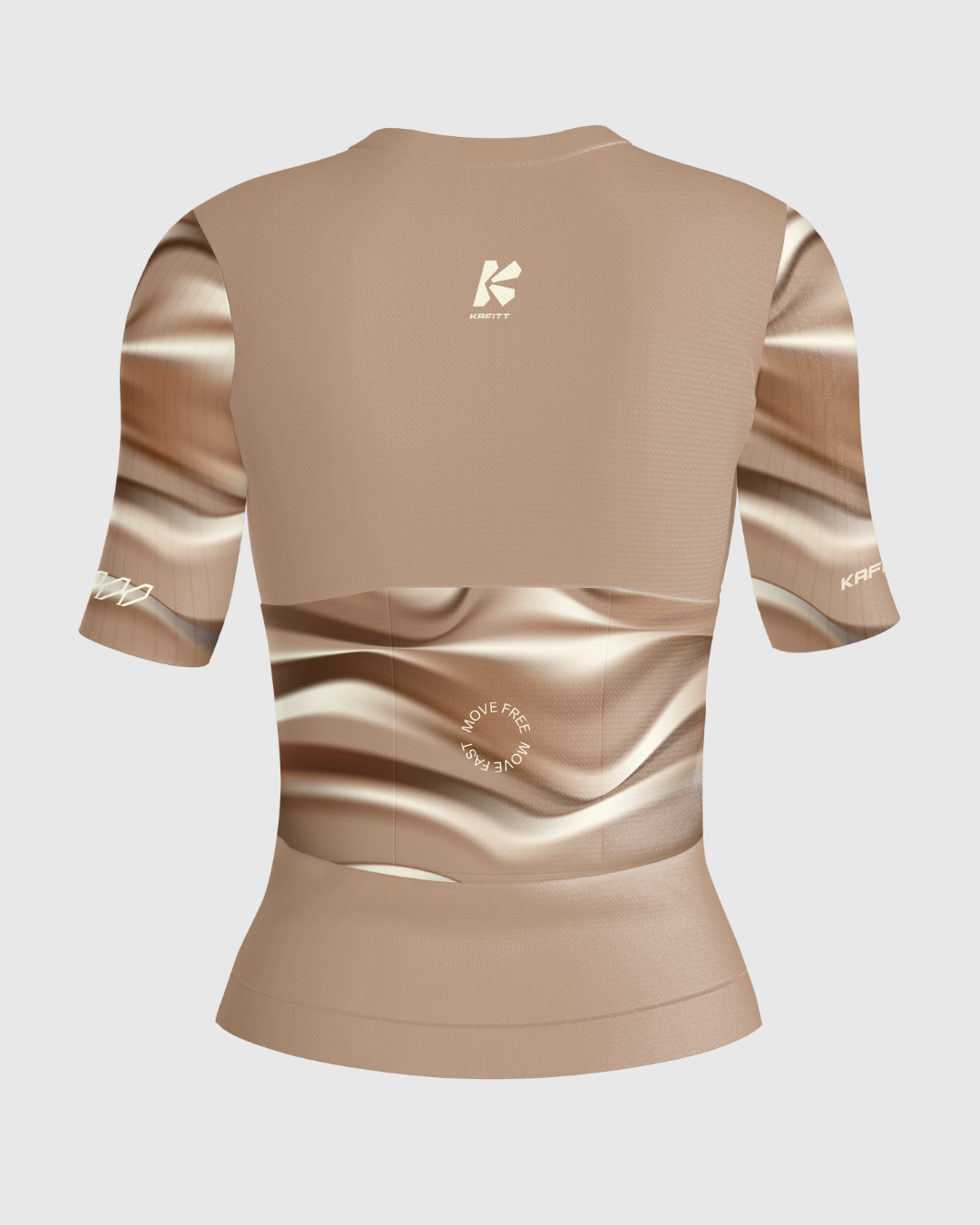 Jersey Flowtech Beige Mujer