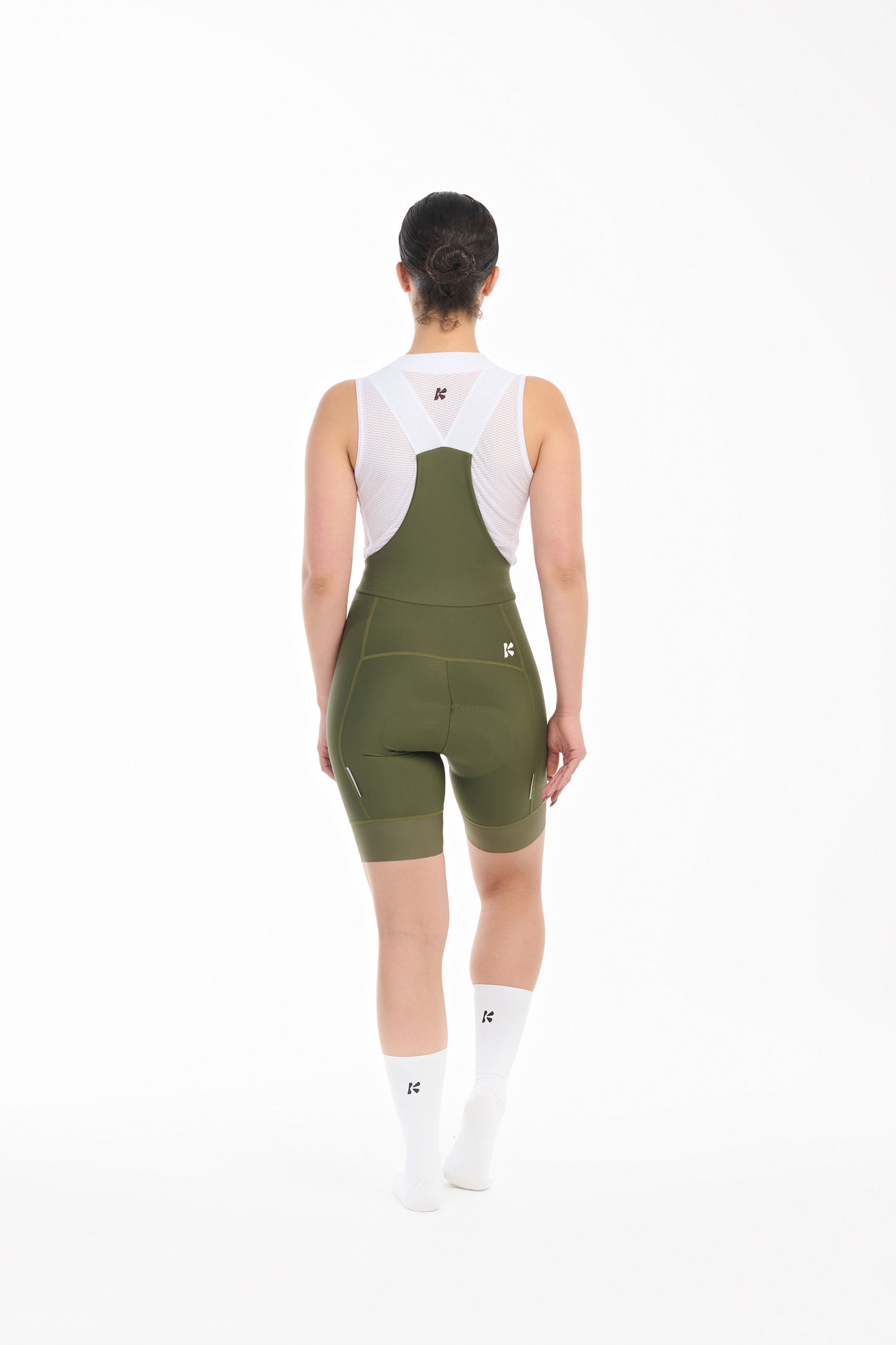 Pantaloneta Pro Tour 2 Oliva Mujer