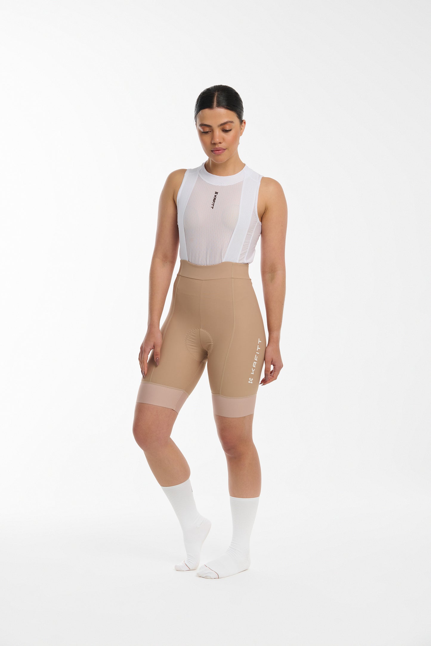 Pantaloneta Pro Tour 2 Café Mujer