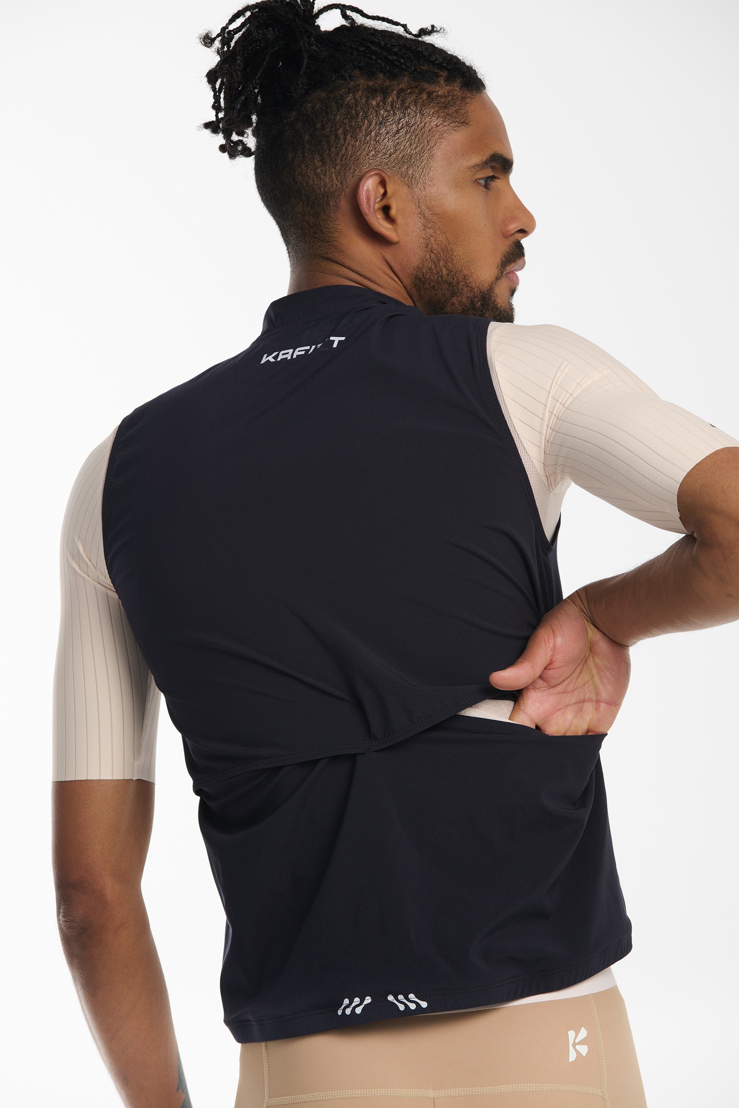 Chaleco Dryshell Negro Hombre