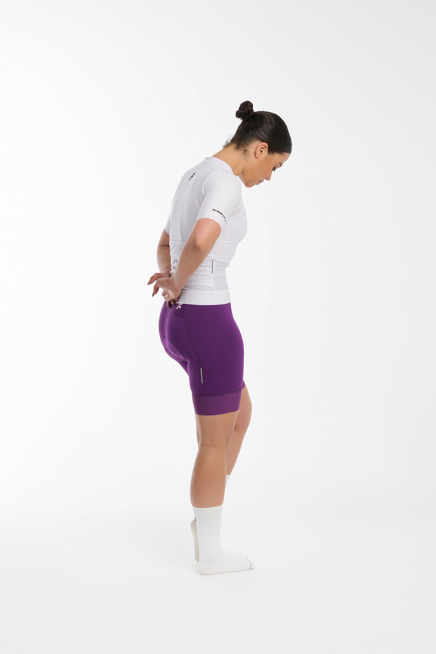 Pantaloneta Pro Tour 2 Morado Mujer
