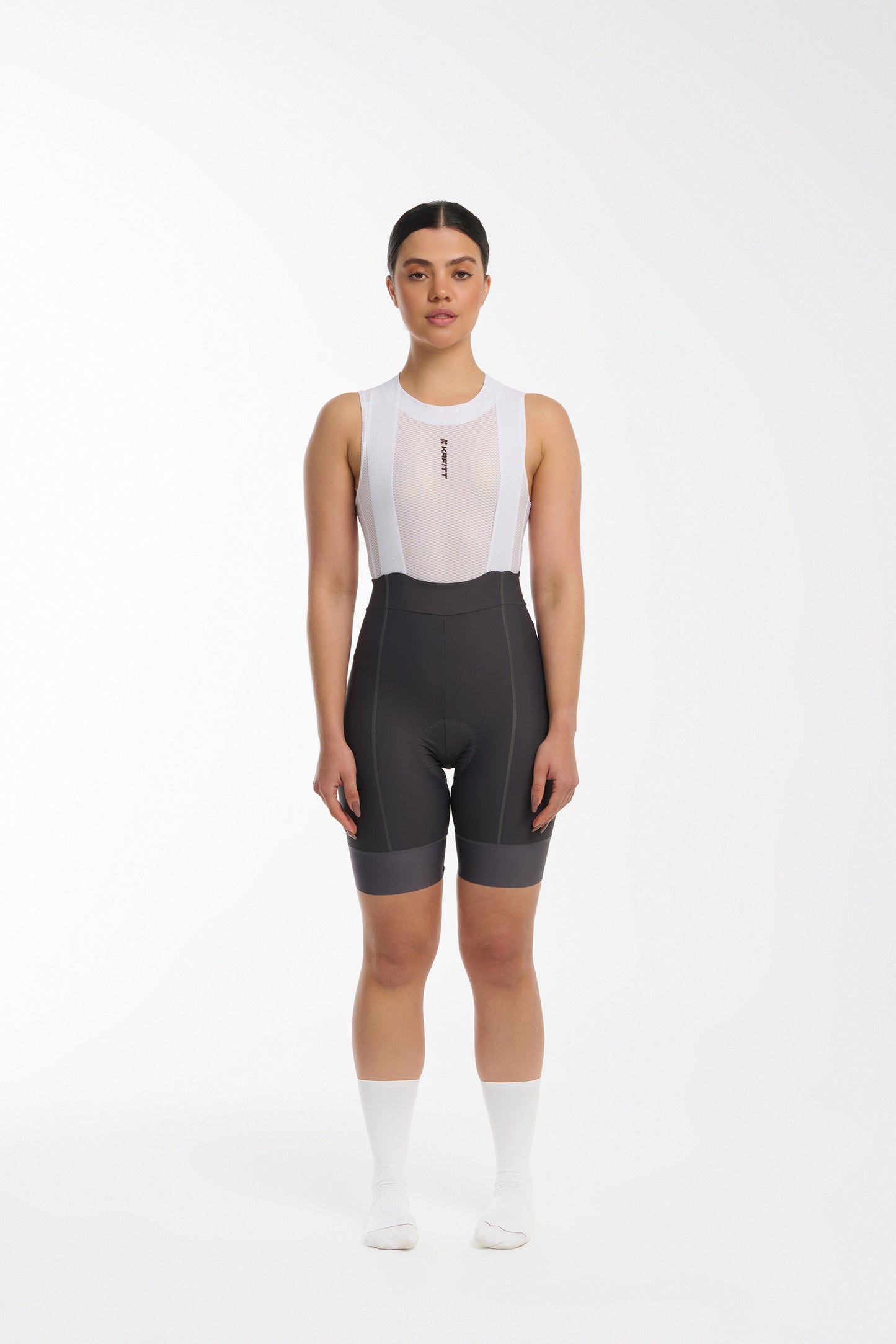 Pantaloneta Pro Tour 2 Gris Mujer