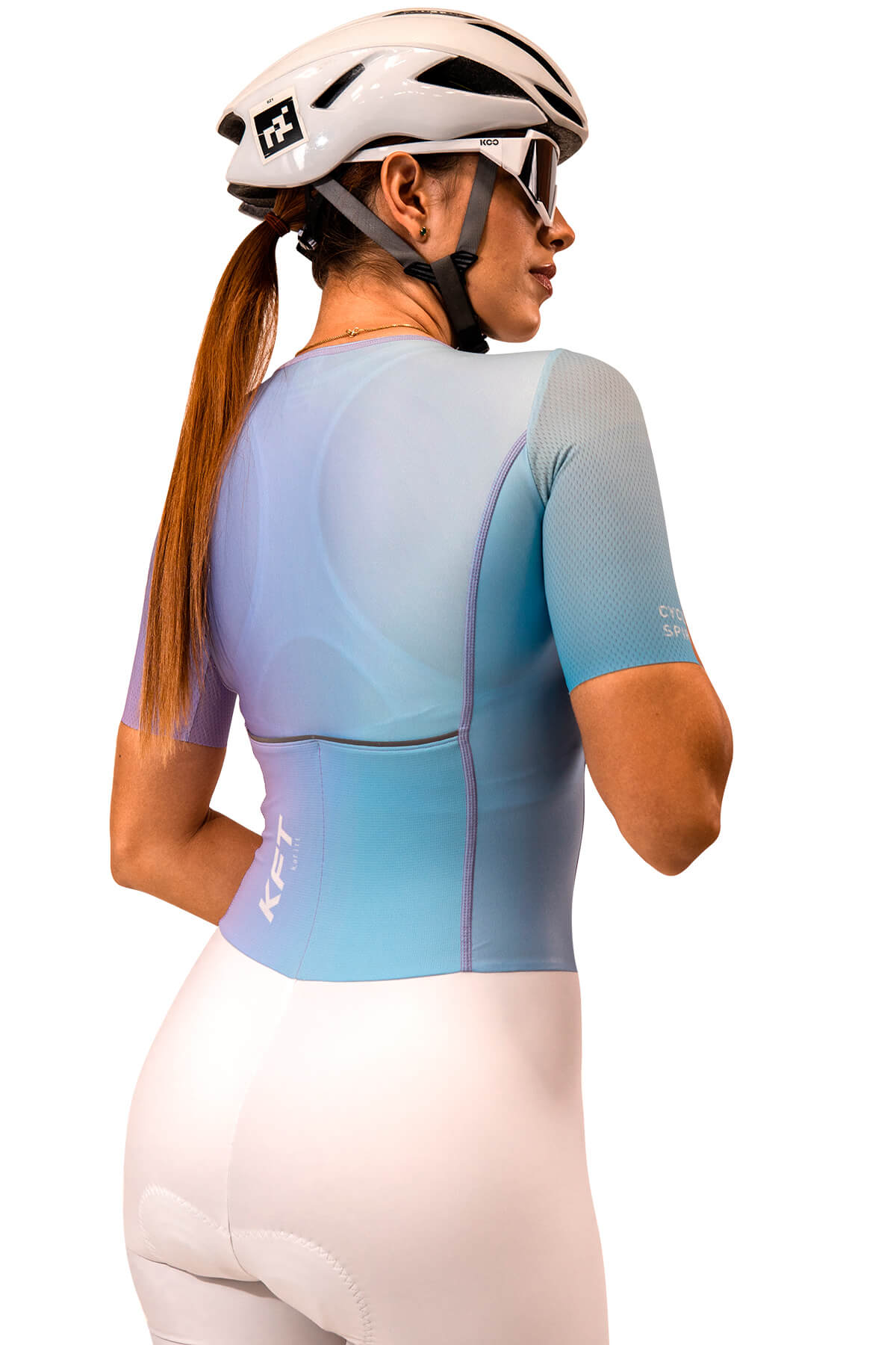 ENTERIZO DE CICLISMO LUXURY SLIM FIT LILA