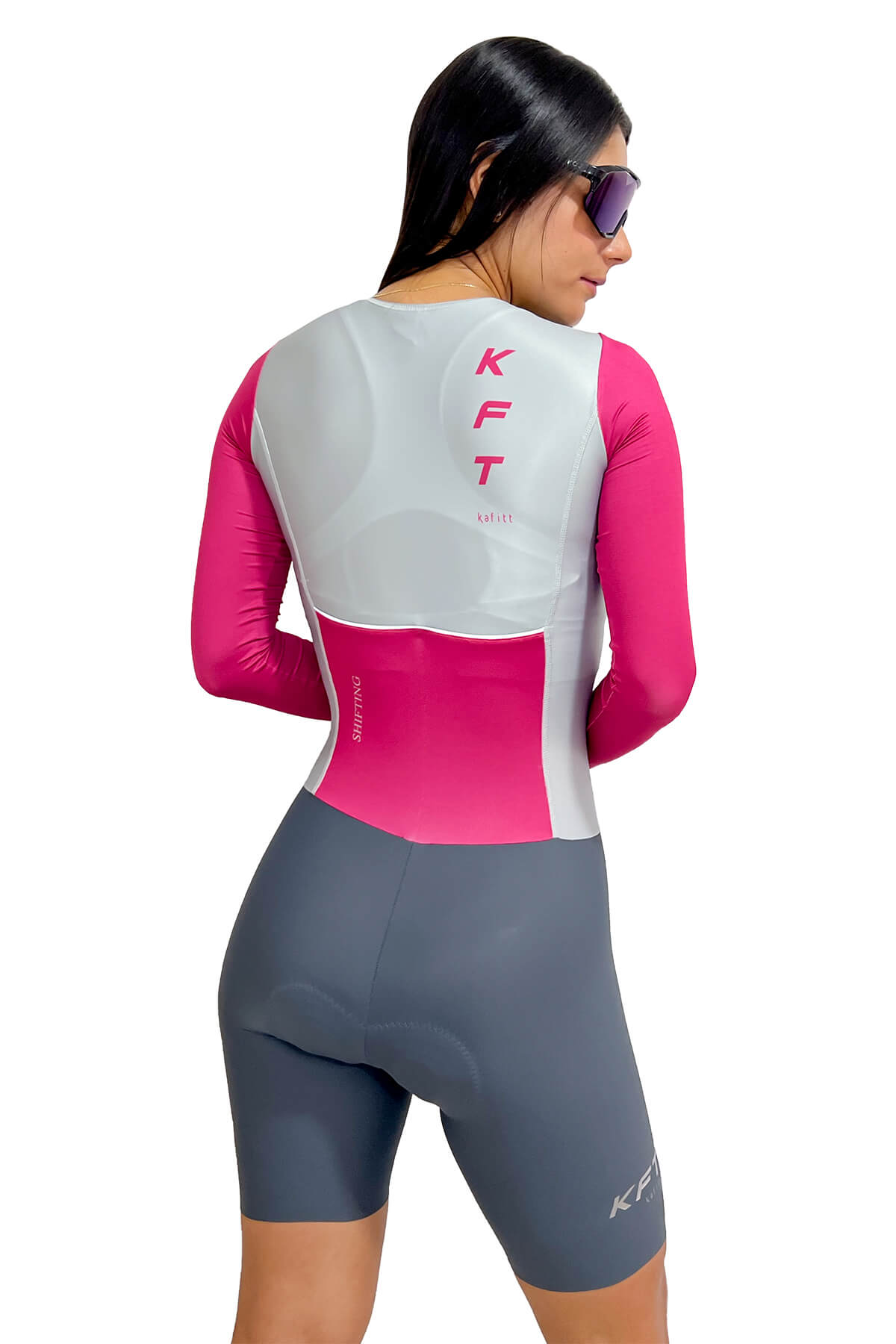 ENTERIZO DE CICLISMO LUXURY FUCSIA VOLCANO