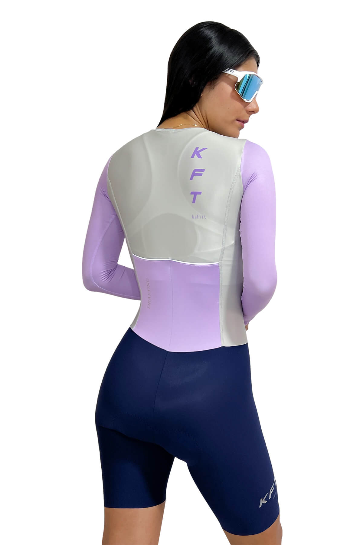 ENTERIZO DE CICLISMO LUXURY AMATISTA CLARO