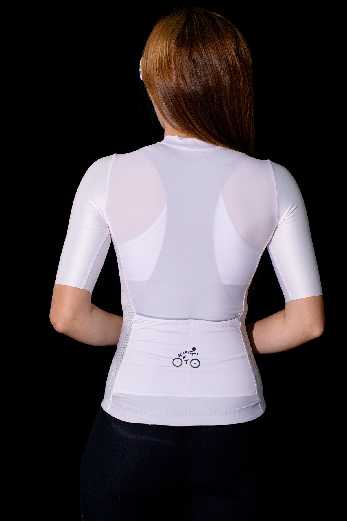 JERSEY CLÁSICO MC BLANCO LOGO TORNASOL MUJER