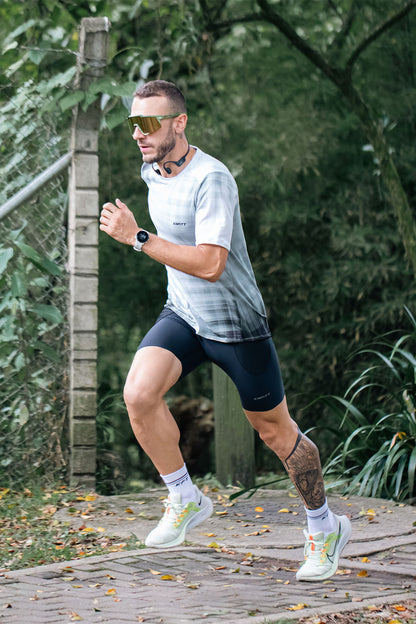 LICRA RUNNING SIN COSTURAS NEGRA HOMBRE