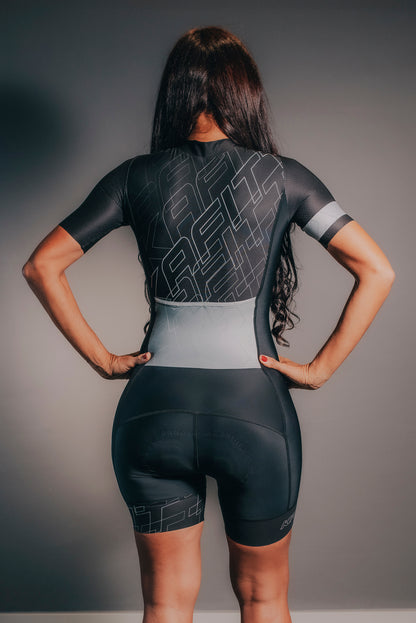 ENTERIZO DE CICLISMO MC MORPHO NEGRO