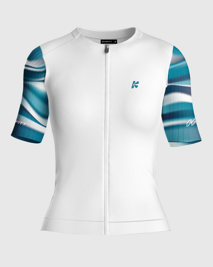 Jersey Flowtech Turquesa Mujer