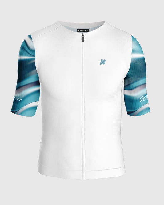 Jersey Flowtech Turquesa Hombre