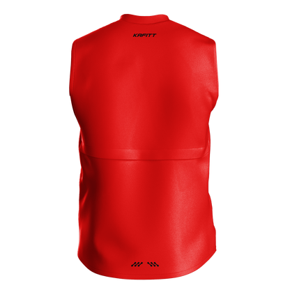 Chaleco Dryshell Rojo Hombre