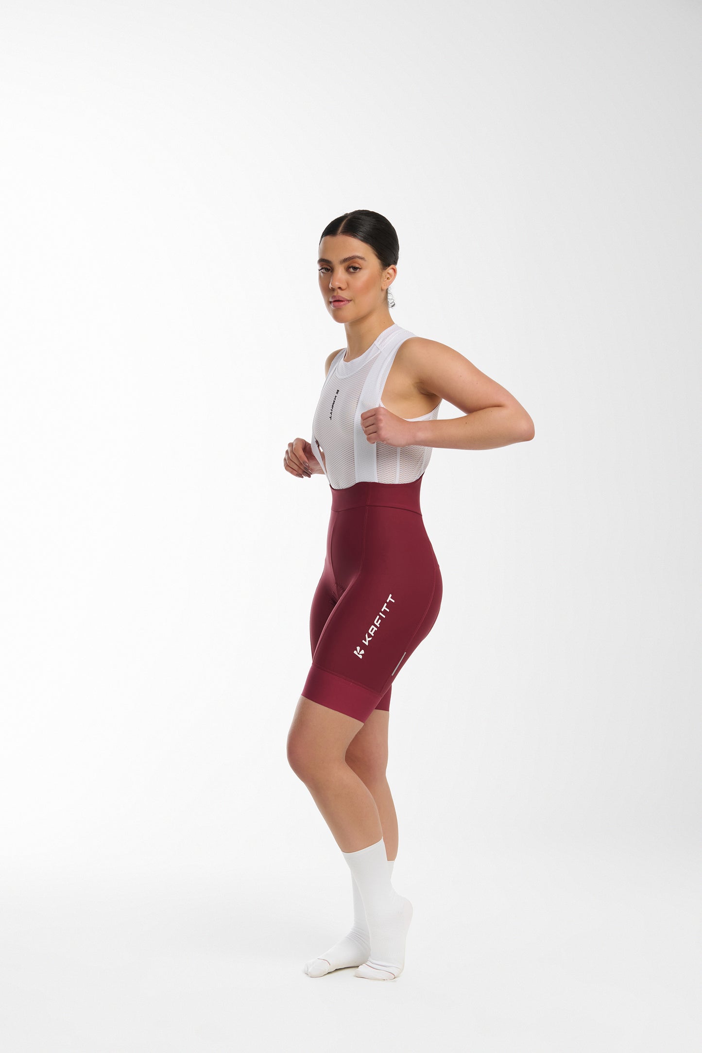 Pantaloneta Pro Tour 2 Vinotinto Mujer