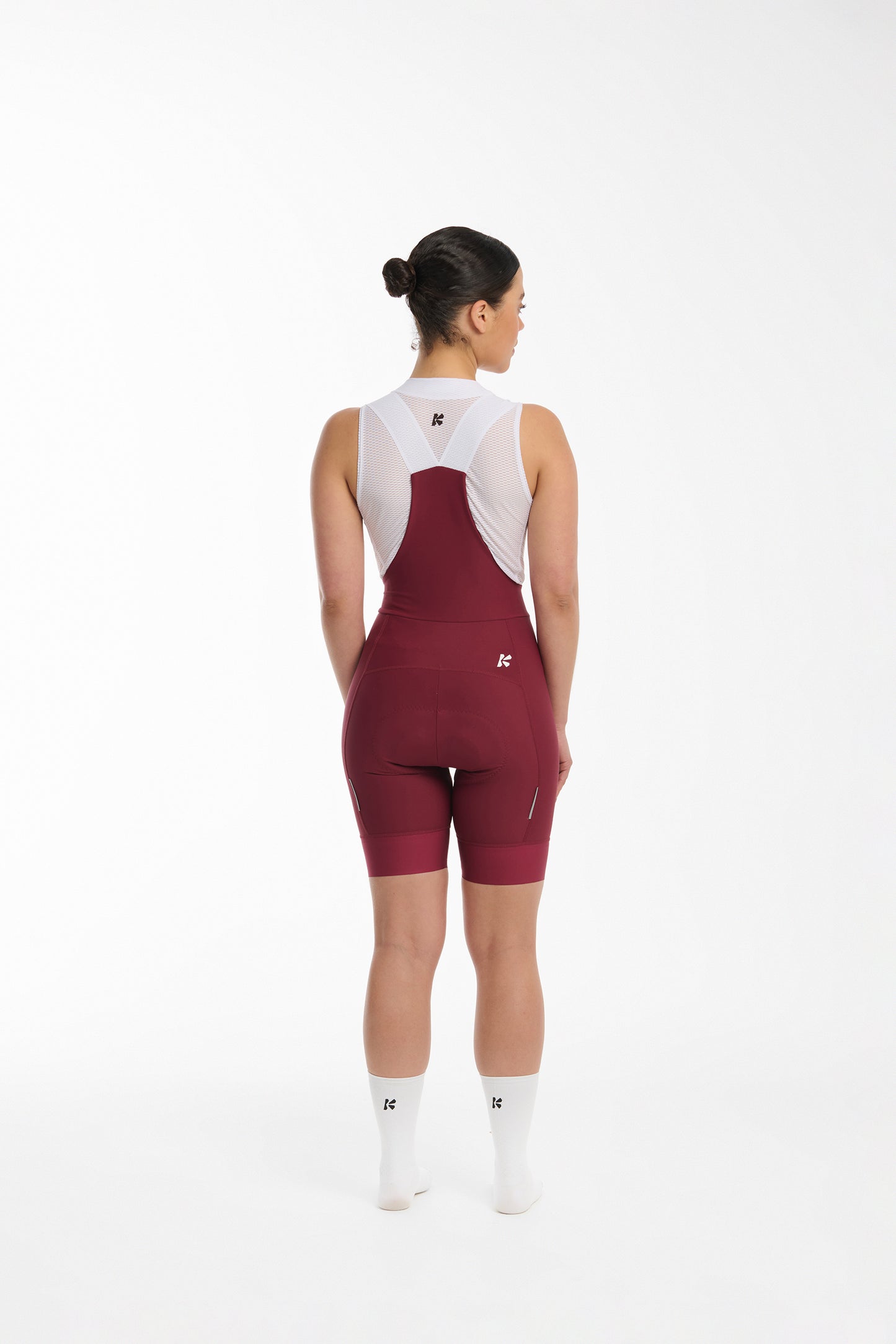 Pantaloneta Pro Tour 2 Vinotinto Mujer