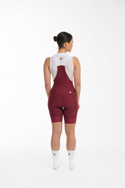 Pantaloneta Pro Tour 2 Vinotinto Mujer