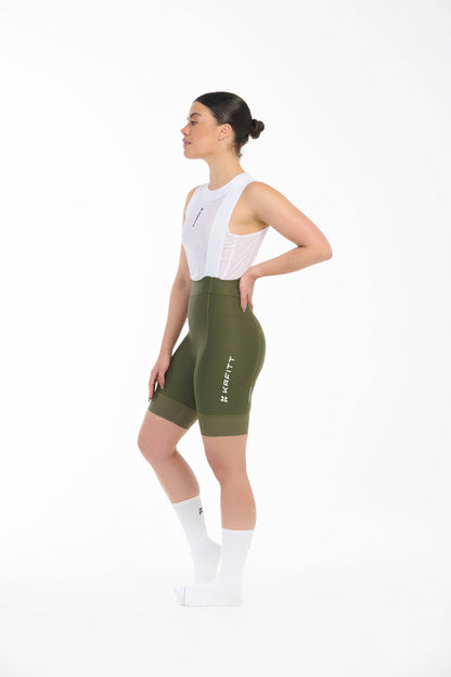 Pantaloneta Pro Tour 2 Oliva Mujer