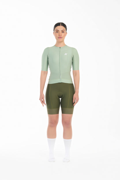 Jersey Flowtech Essence Verde Mujer
