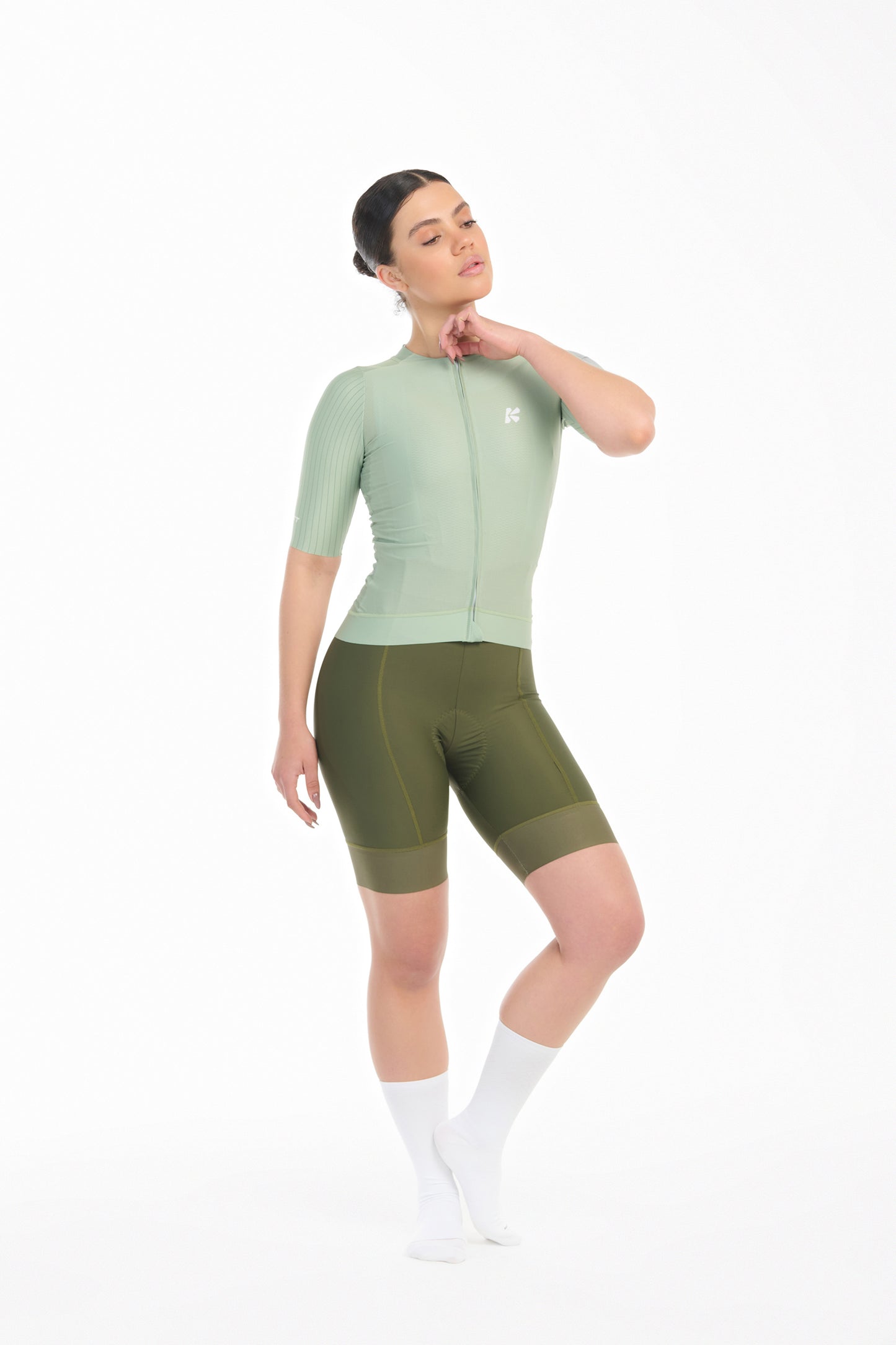 Jersey Flowtech Essence Verde Mujer