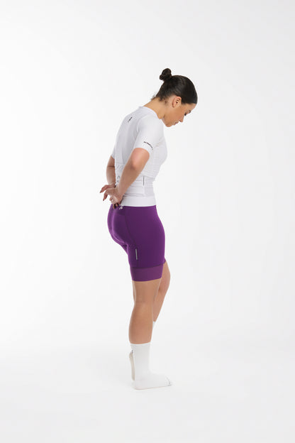 Pantaloneta Pro Tour 2 Morado Mujer