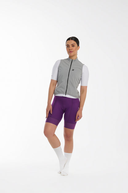 Chaleco Dryshel Gris Mujer