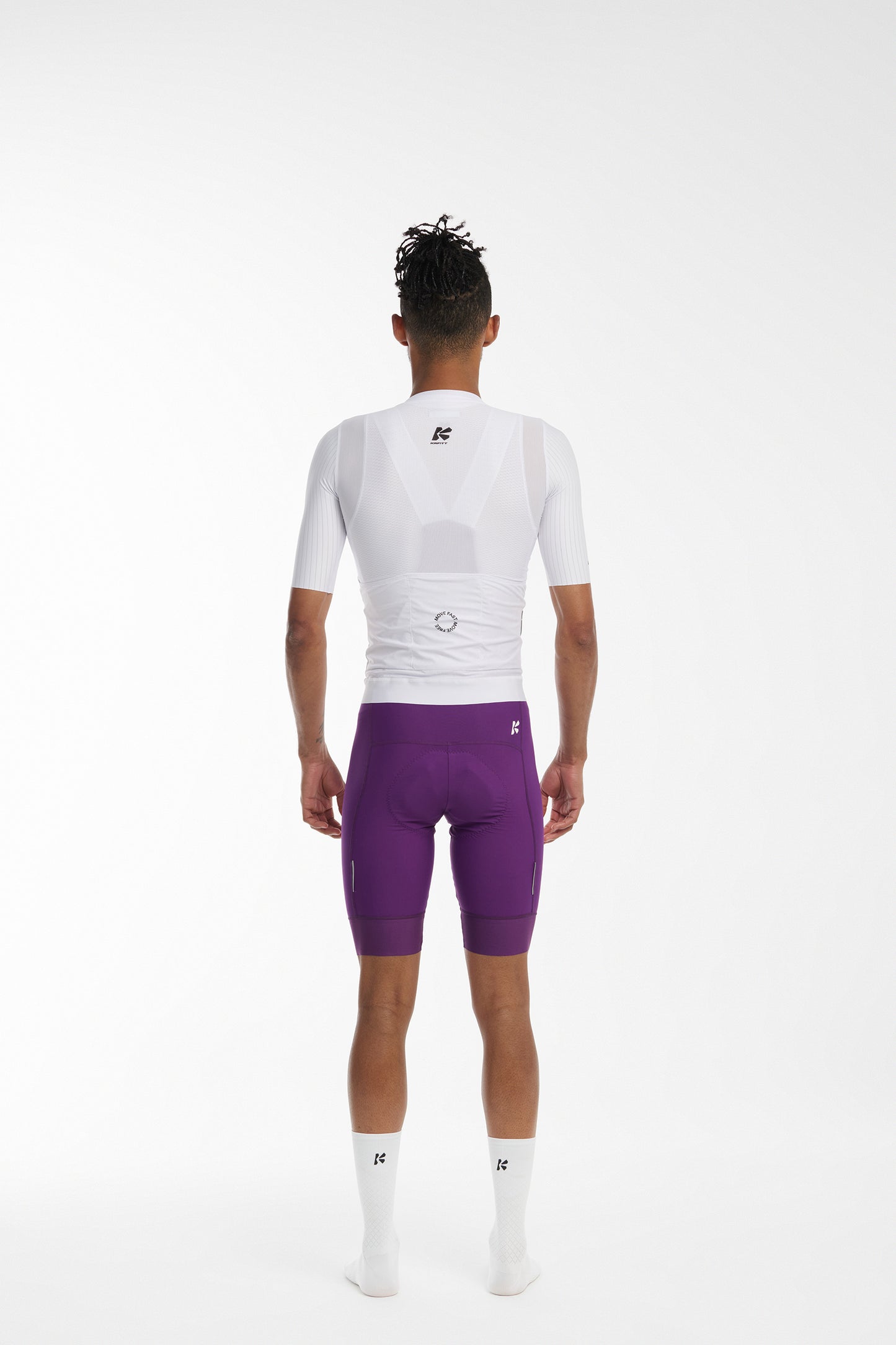Pantaloneta Pro Tour 2 Morado Hombre