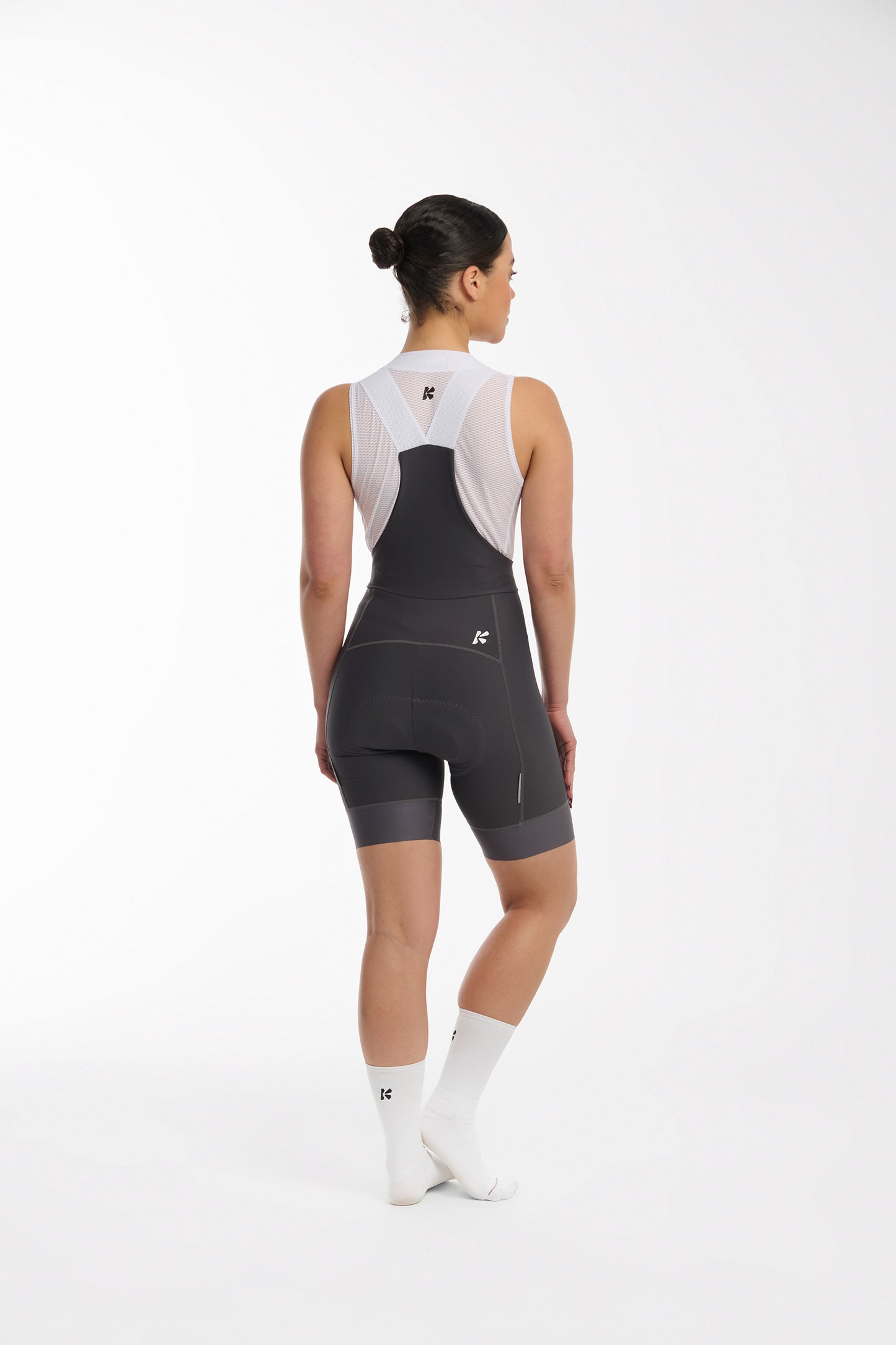 Pantaloneta Pro Tour 2 Gris Mujer